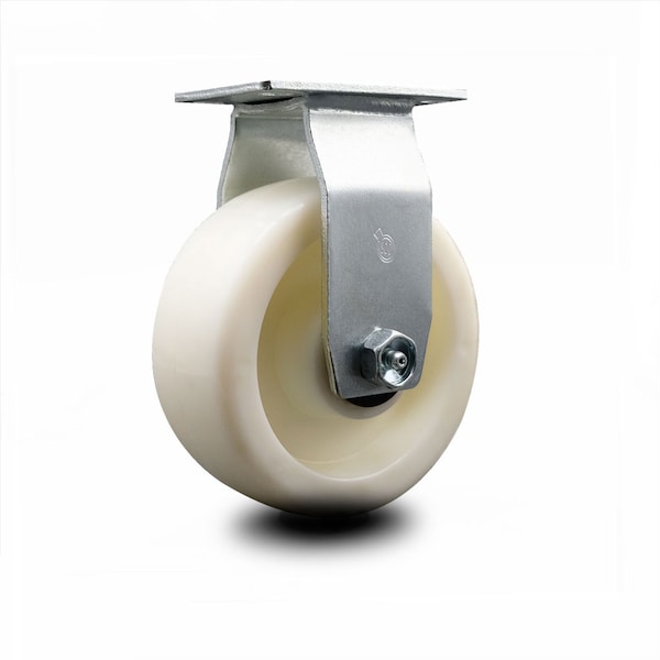 5 Inch Nylon Wheel Rigid Caster with Ball Bearing